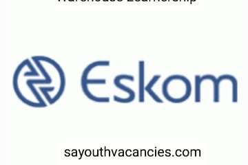 WAREHOUSE AND LOGISTICS LEARNERSHIP AT ESKOM